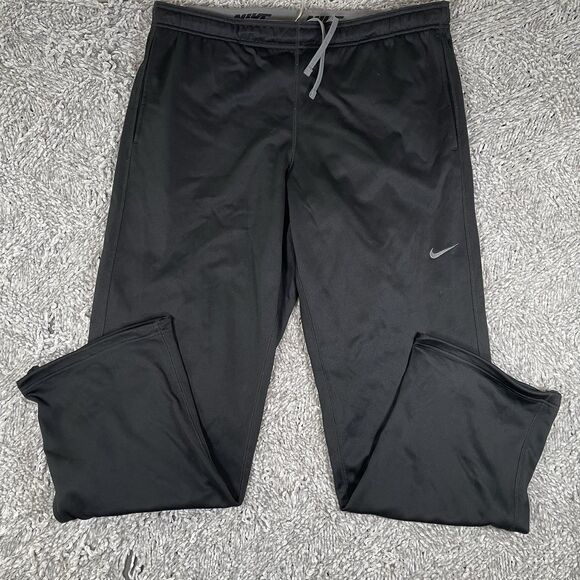 Nike Therma-FIT Pants Men's XL Activewear Black Running Gym Athletic Winter - Picture 1 of 8